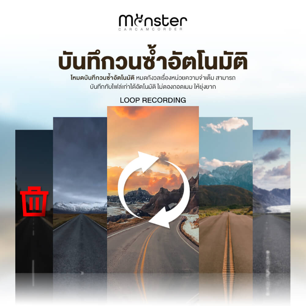 กล้องติดรถ Dengo Monster
